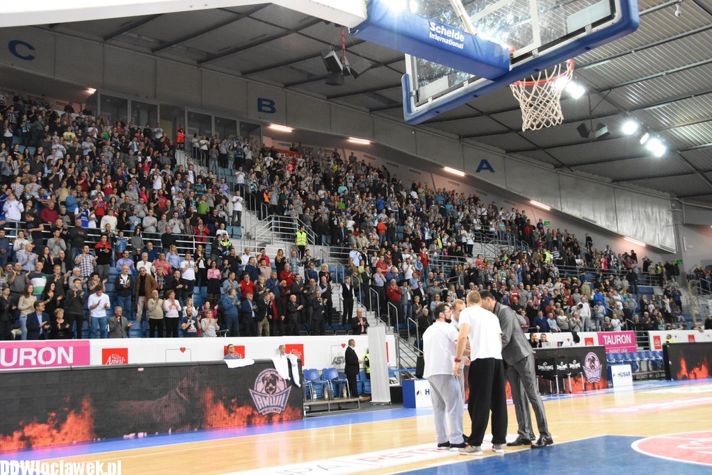 Kibice na meczu Anwil - Siarka