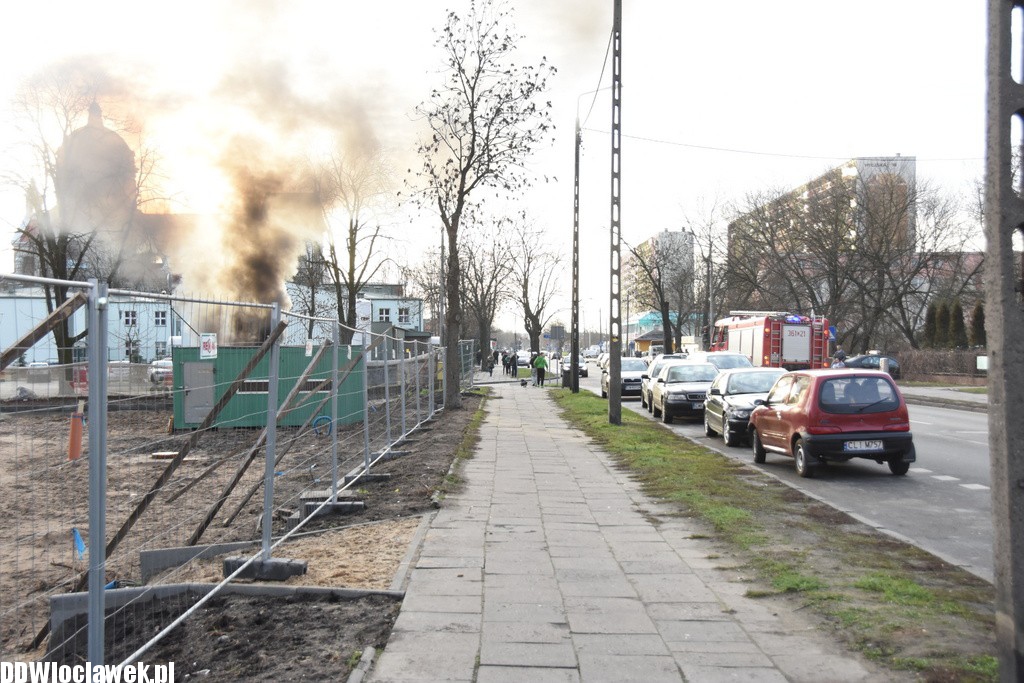 Auto spłonęło na ul. Smolnej