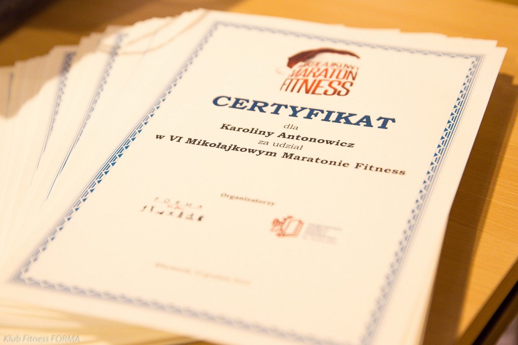 Mikołajkowy maraton fitness