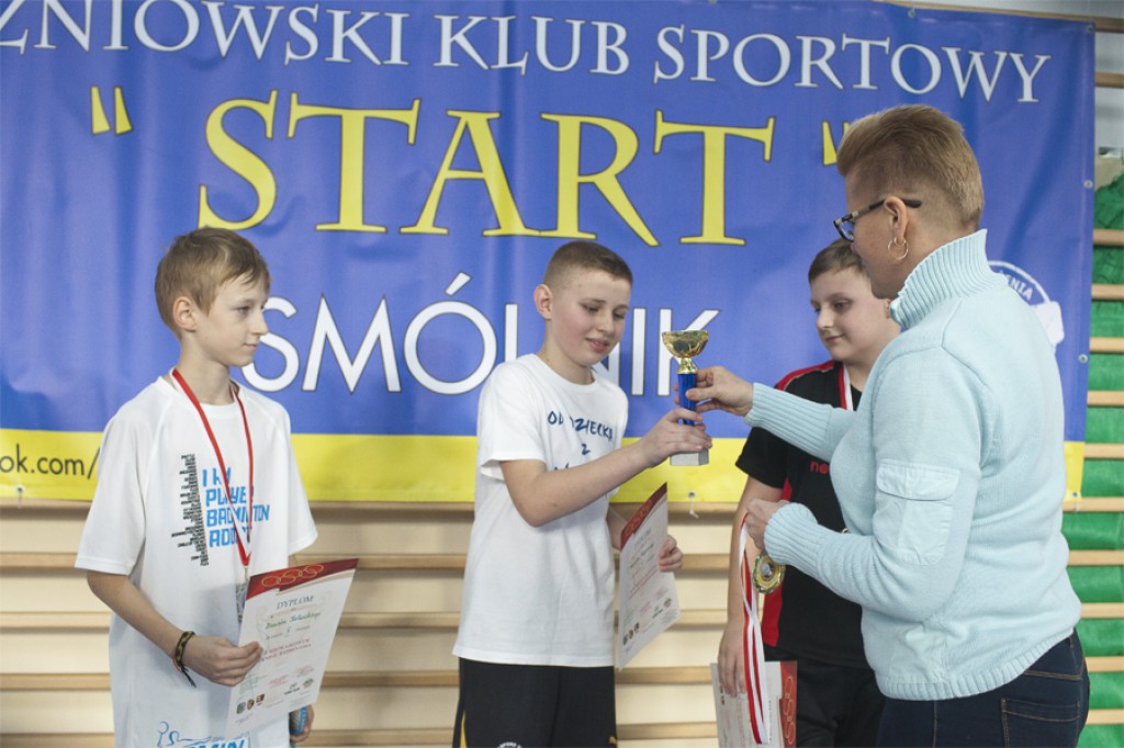 Mikołajkowy turniej badmintona