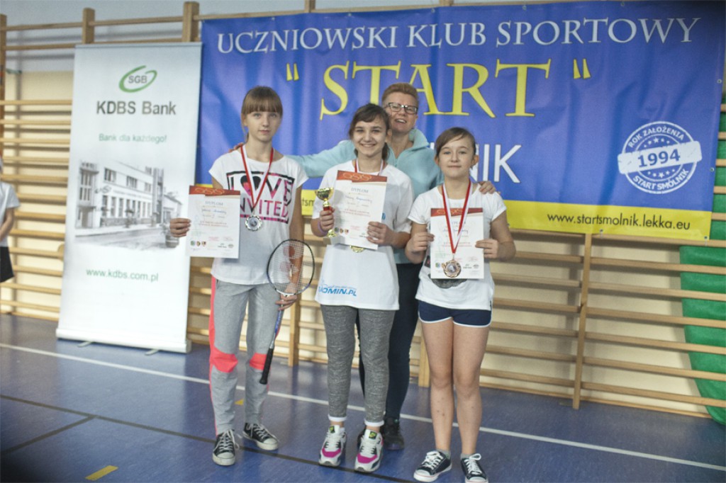 Mikołajkowy turniej badmintona