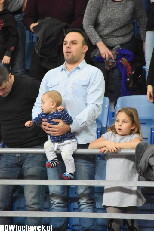 Kibice na meczu Anwil - Trefl