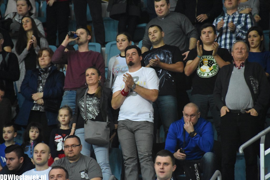 Kibice na meczu Anwil - Trefl