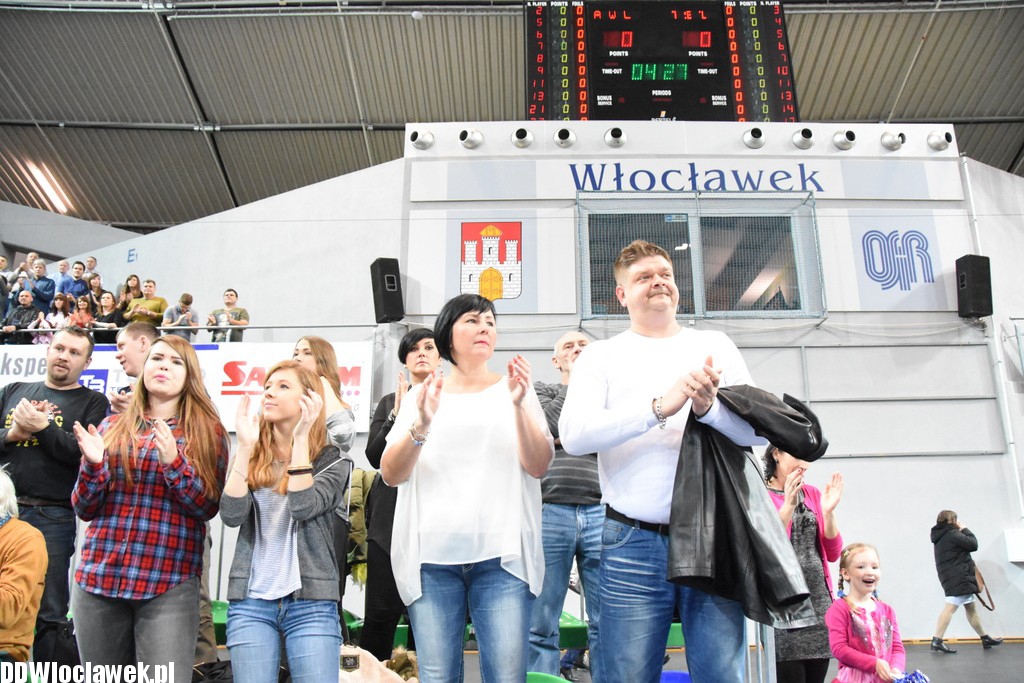 Kibice na meczu Anwil - Trefl