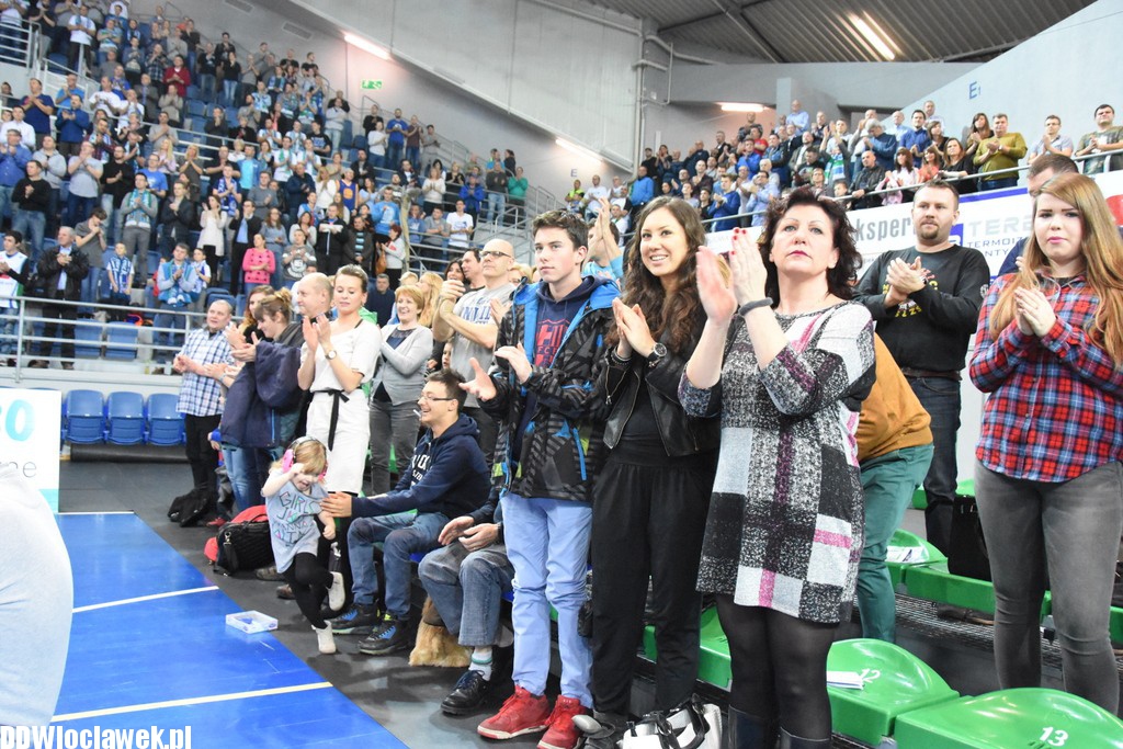 Kibice na meczu Anwil - Trefl