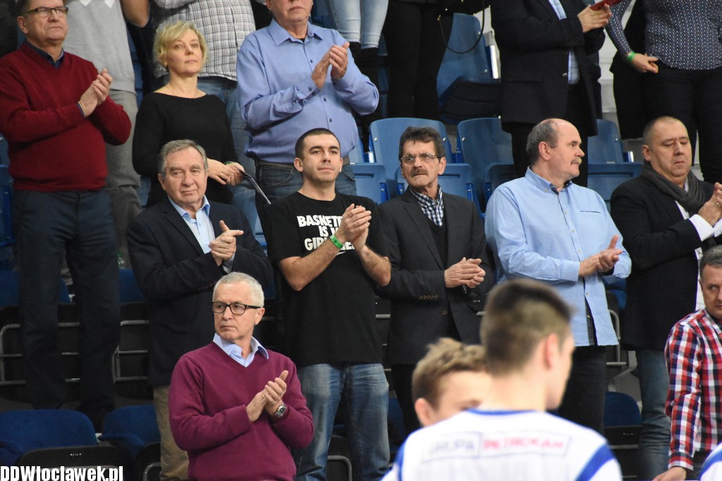 Kibice na meczu Anwil - Trefl