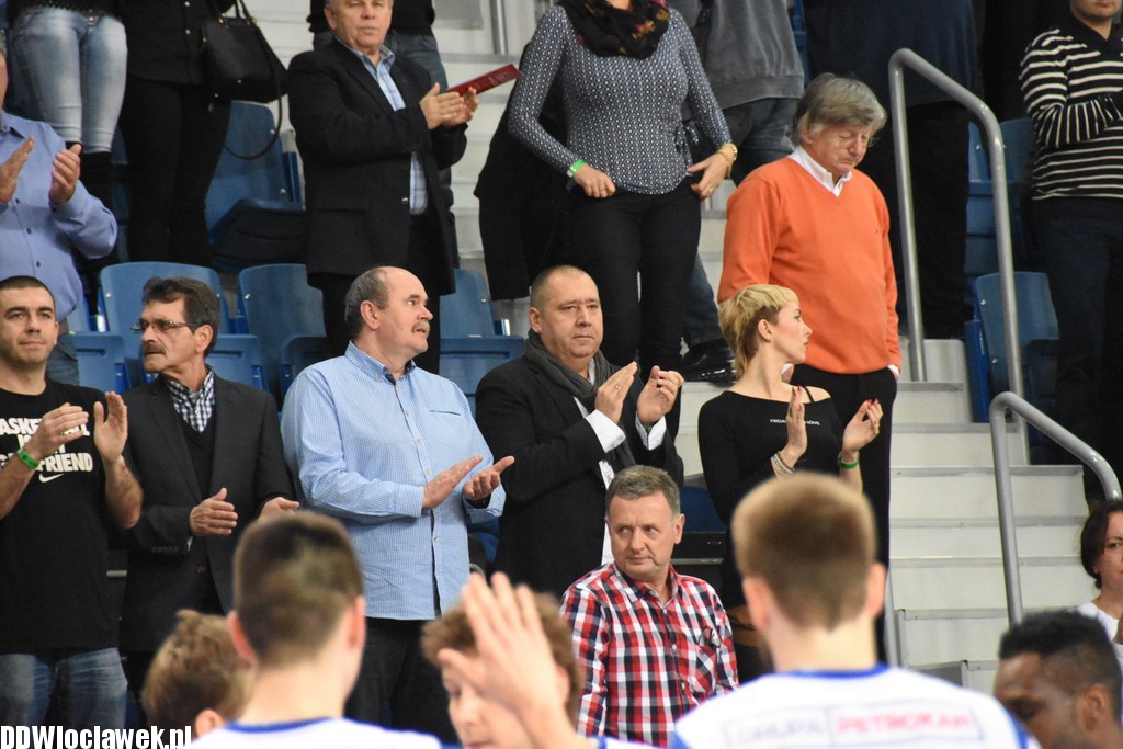 Kibice na meczu Anwil - Trefl