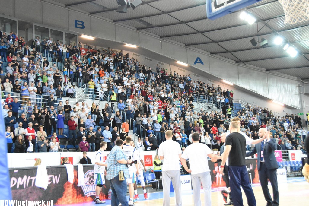 Kibice na meczu Anwil - Trefl