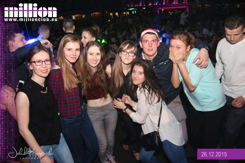 Sobota 26.12  Million Club
