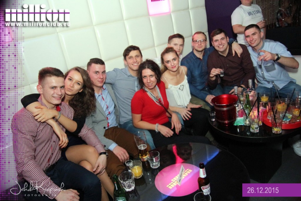 Sobota 26.12  Million Club
