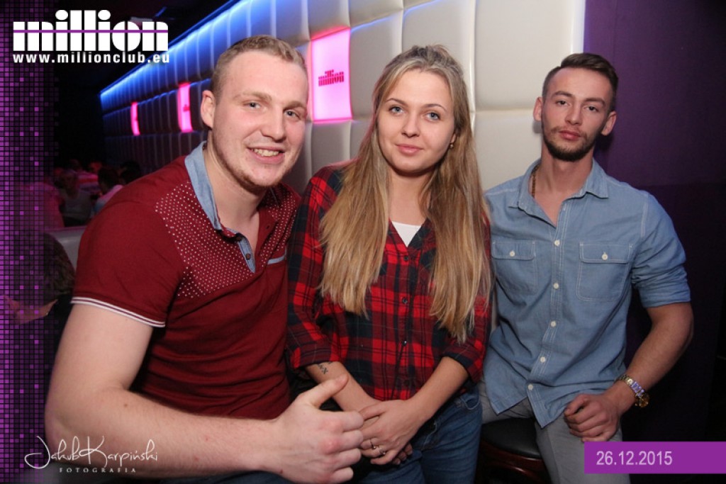 Sobota 26.12  Million Club