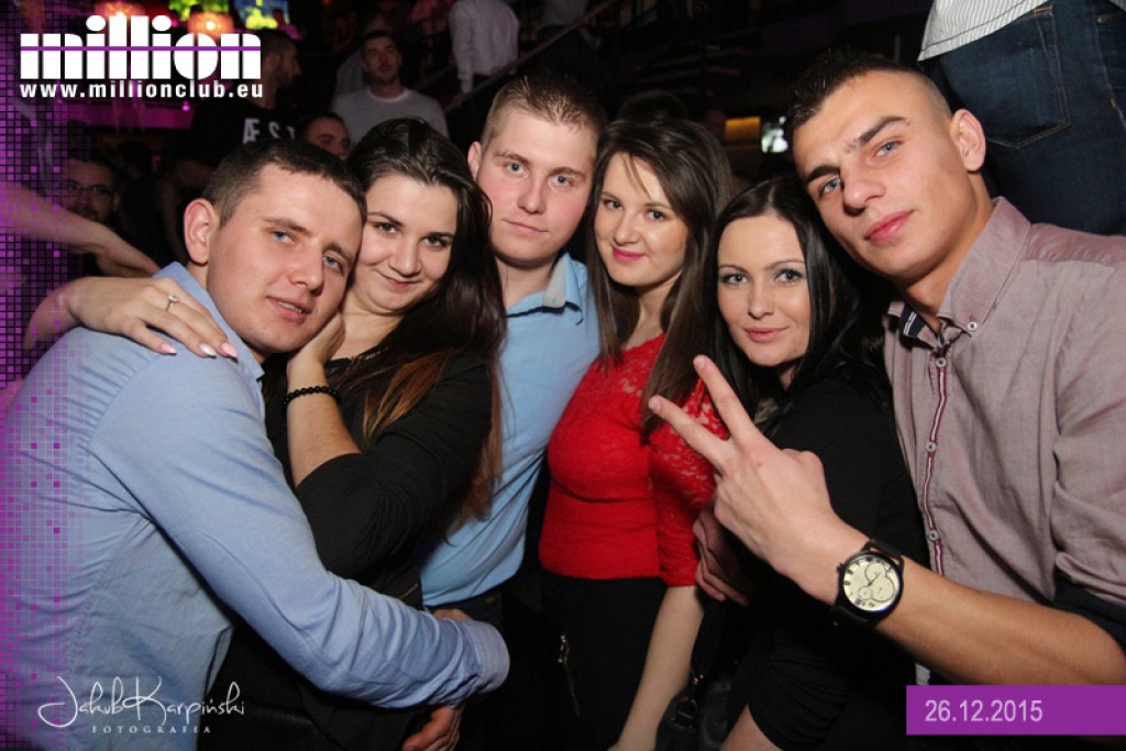 Sobota 26.12  Million Club