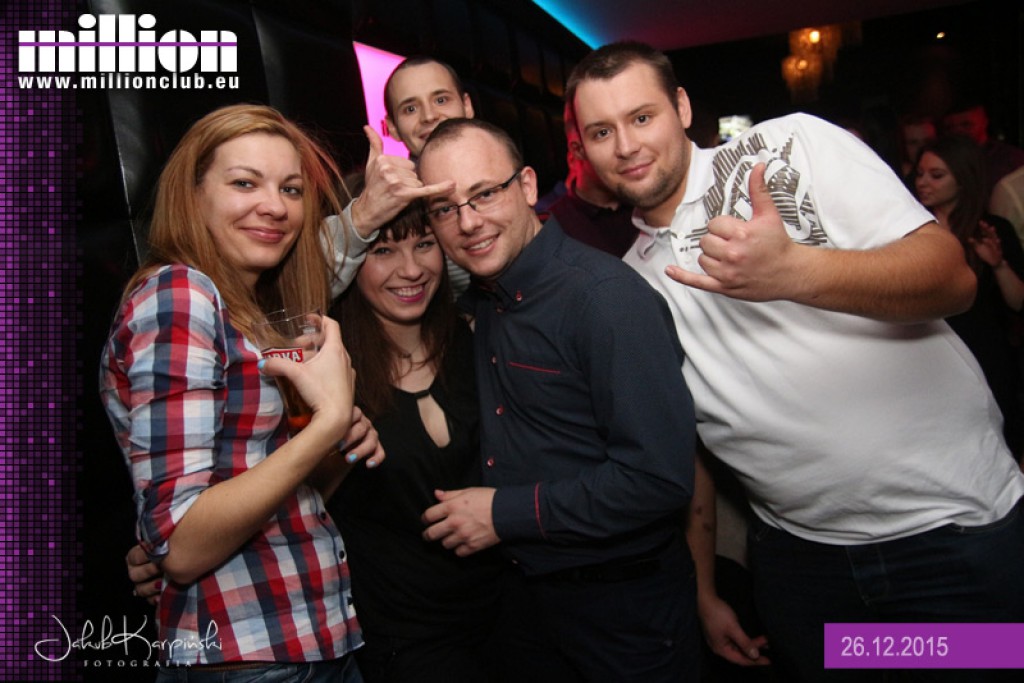 Sobota 26.12  Million Club