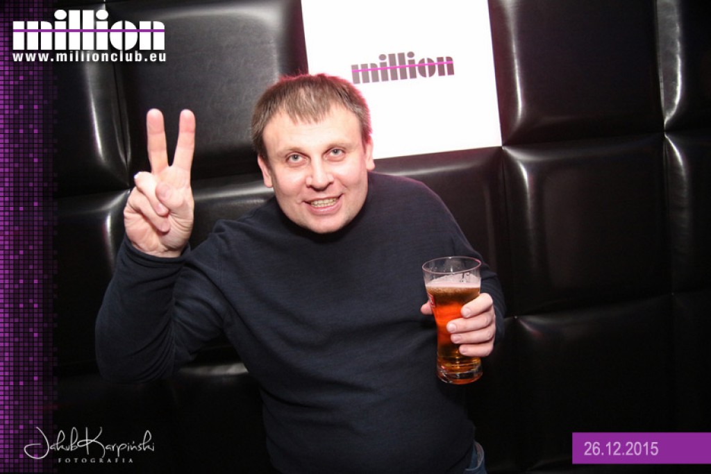 Sobota 26.12  Million Club