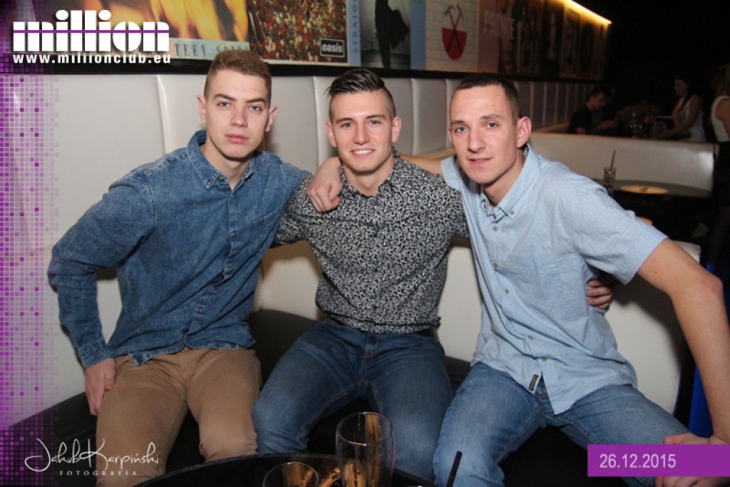 Sobota 26.12  Million Club