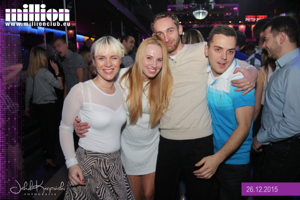 Sobota 26.12  Million Club