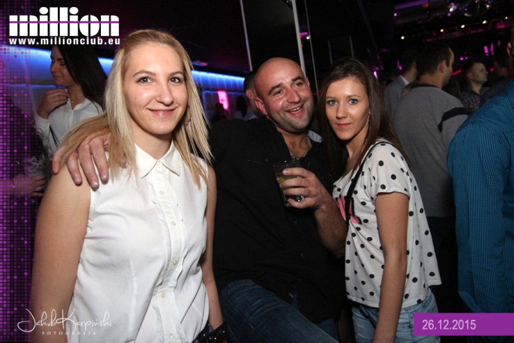 Sobota 26.12  Million Club