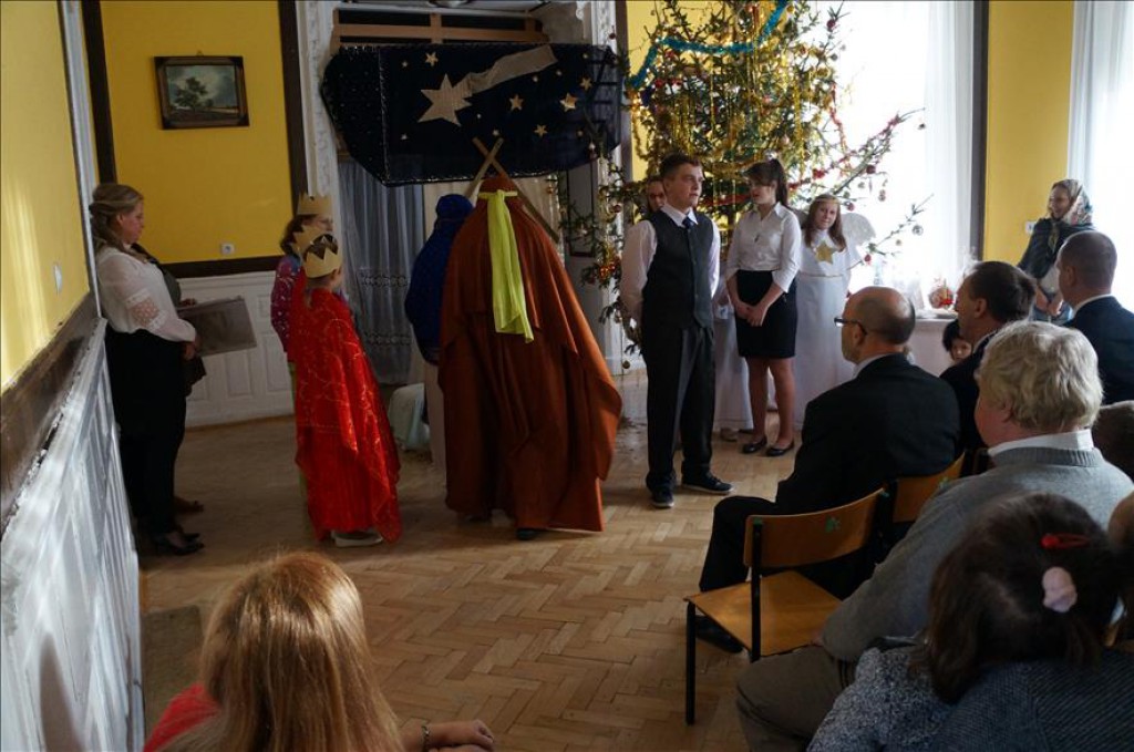 Wigilia w placówce w Brzeziu