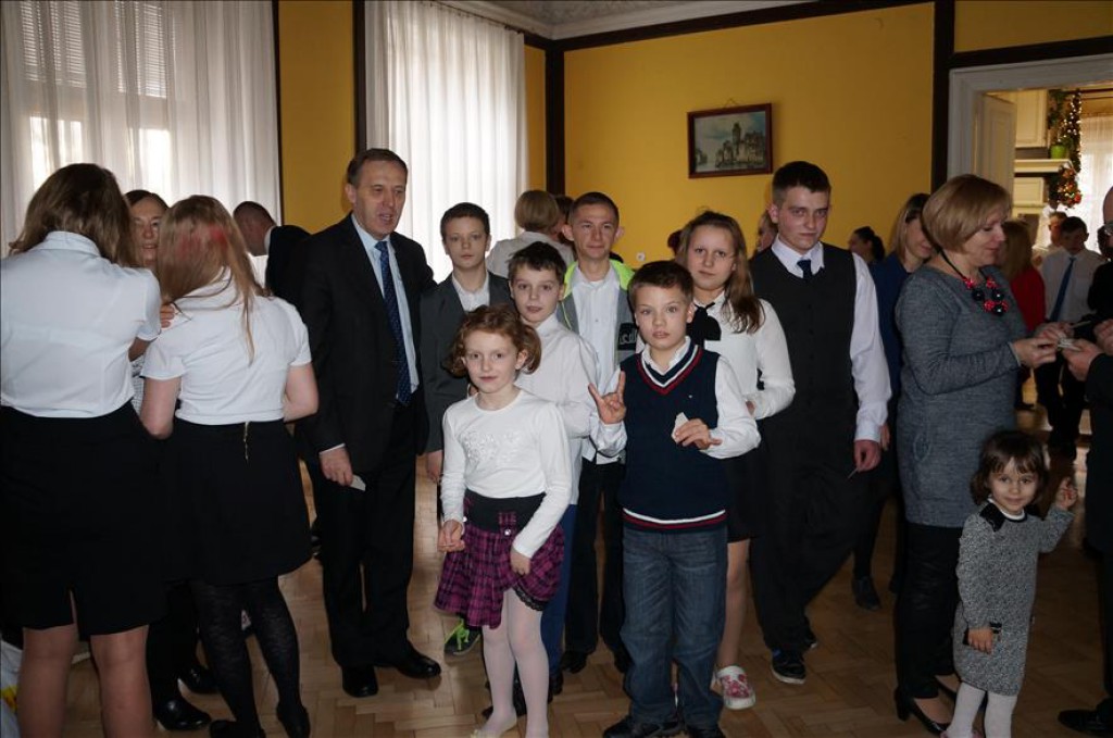Wigilia w placówce w Brzeziu
