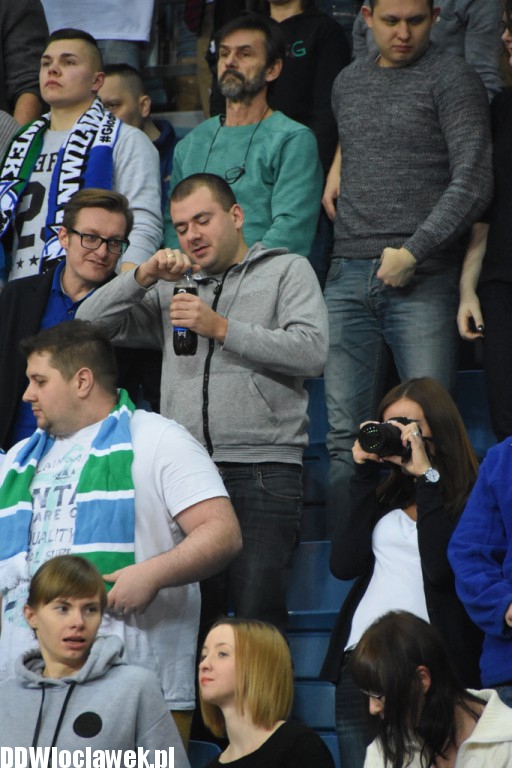 Kibice na meczu Anwil - Toruń