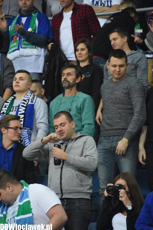 Kibice na meczu Anwil - Toruń