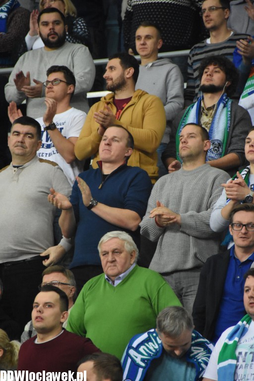 Kibice na meczu Anwil - Toruń