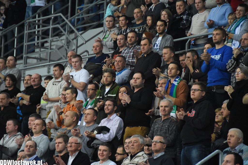Kibice na meczu Anwil - Toruń