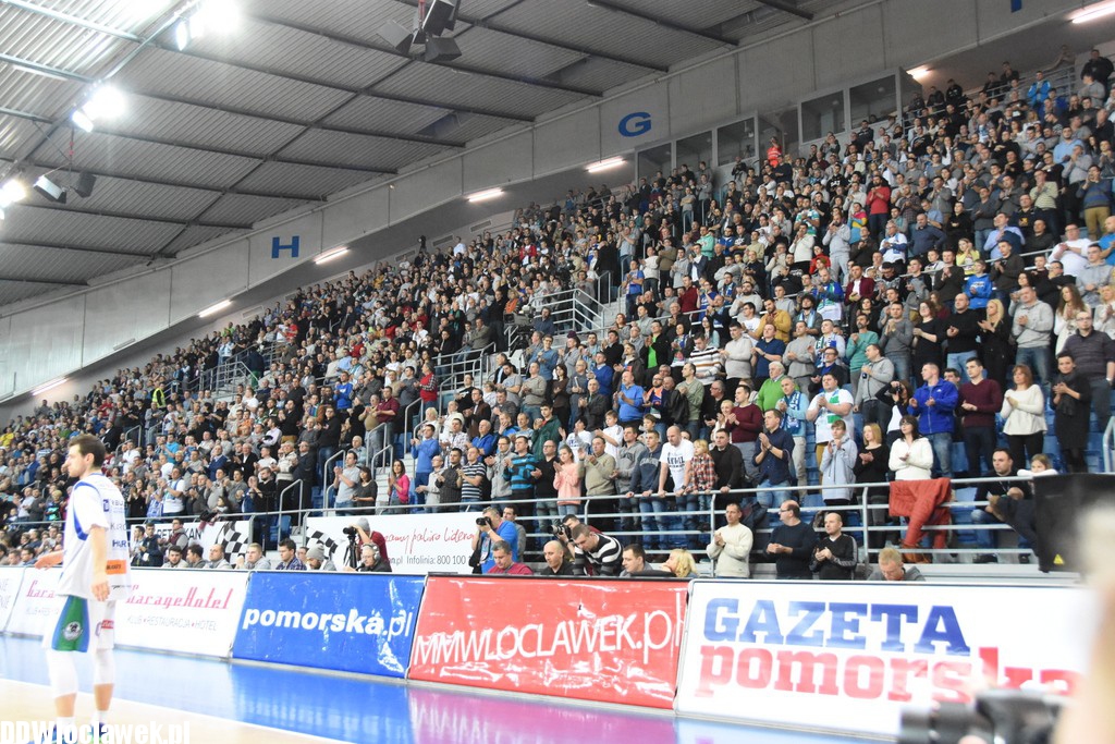 Kibice na meczu Anwil - Toruń