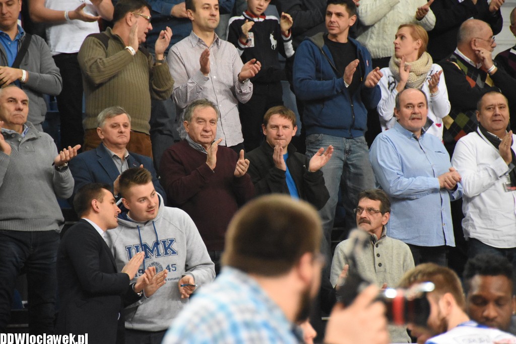 Kibice na meczu Anwil - Toruń