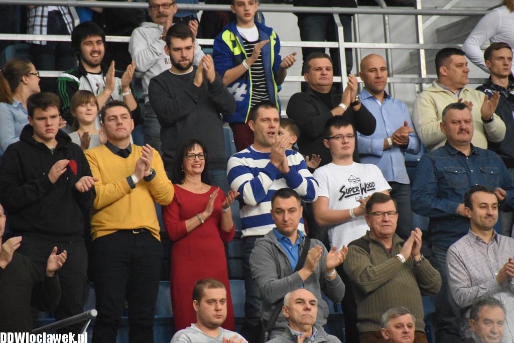 Kibice na meczu Anwil - Toruń