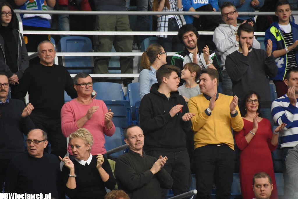 Kibice na meczu Anwil - Toruń