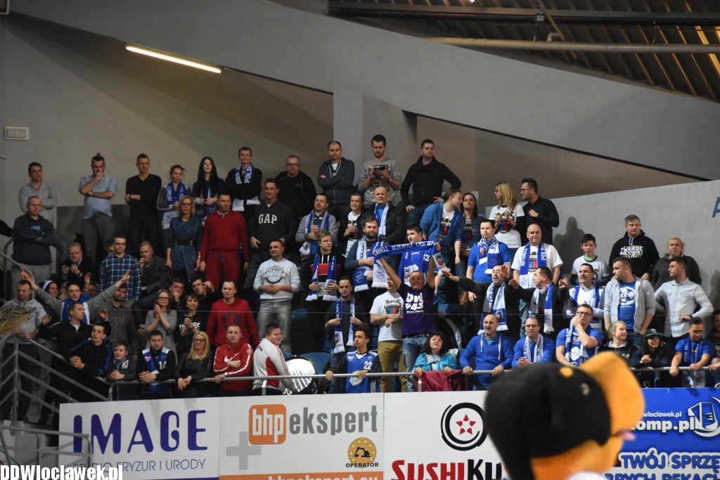 Kibice na meczu Anwil - Toruń