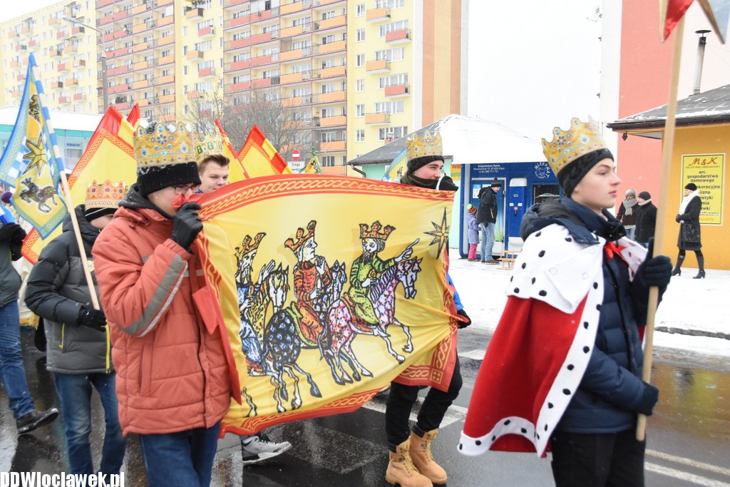 Orszak Trzech Króli na ulicach Włocławka