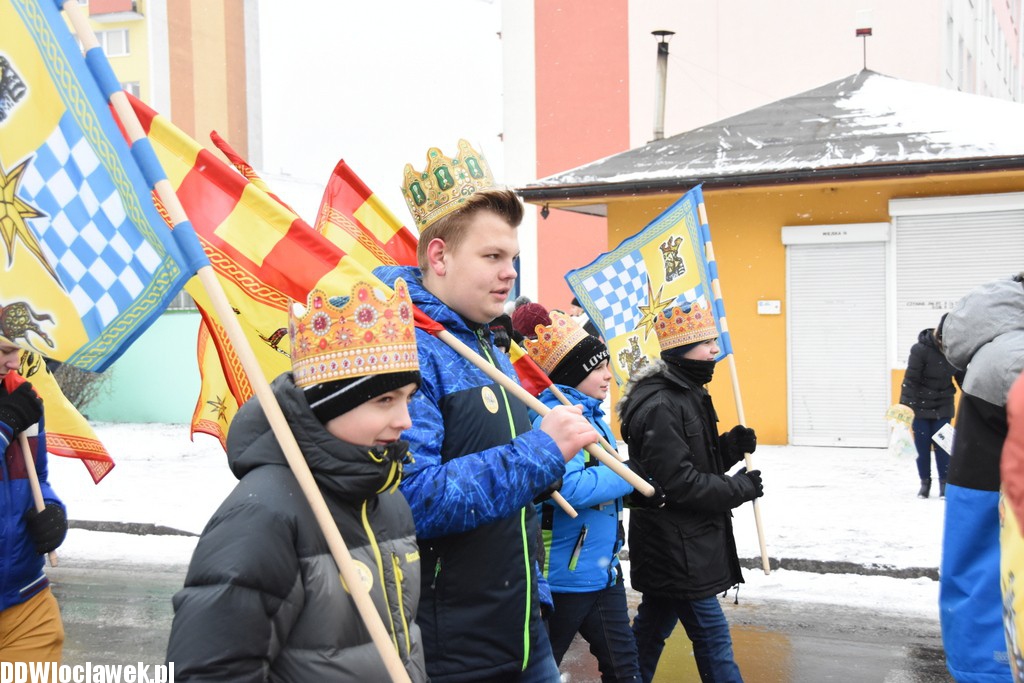 Orszak Trzech Króli na ulicach Włocławka