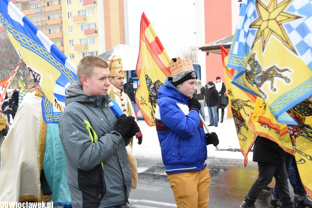 Orszak Trzech Króli na ulicach Włocławka