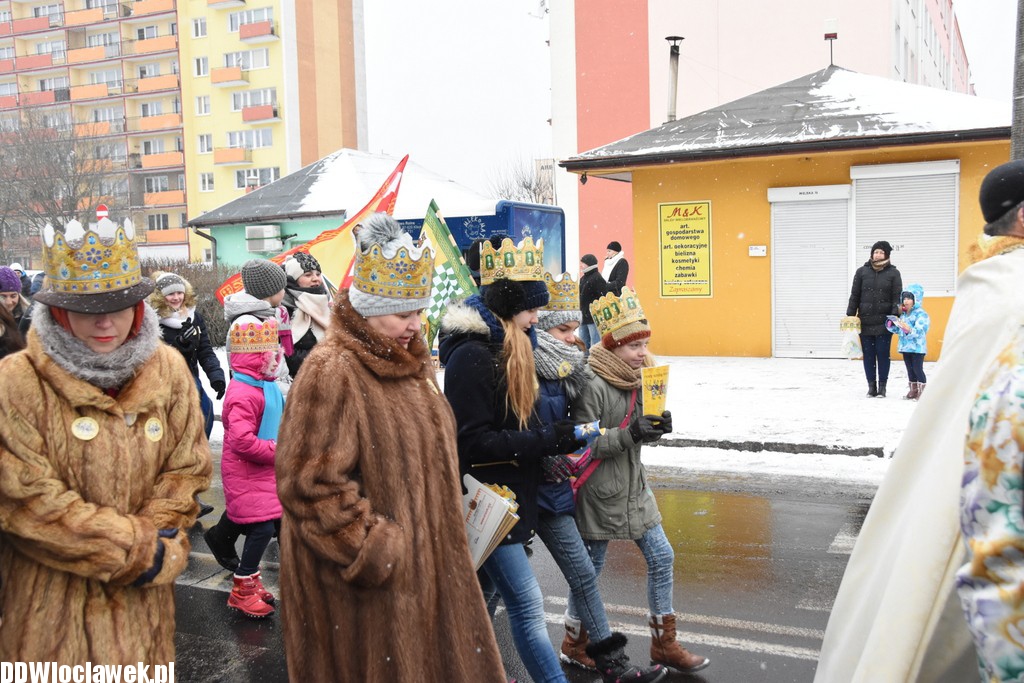 Orszak Trzech Króli na ulicach Włocławka