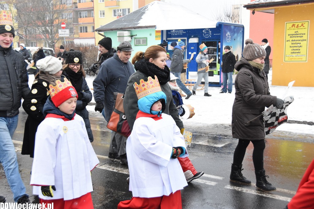 Orszak Trzech Króli na ulicach Włocławka