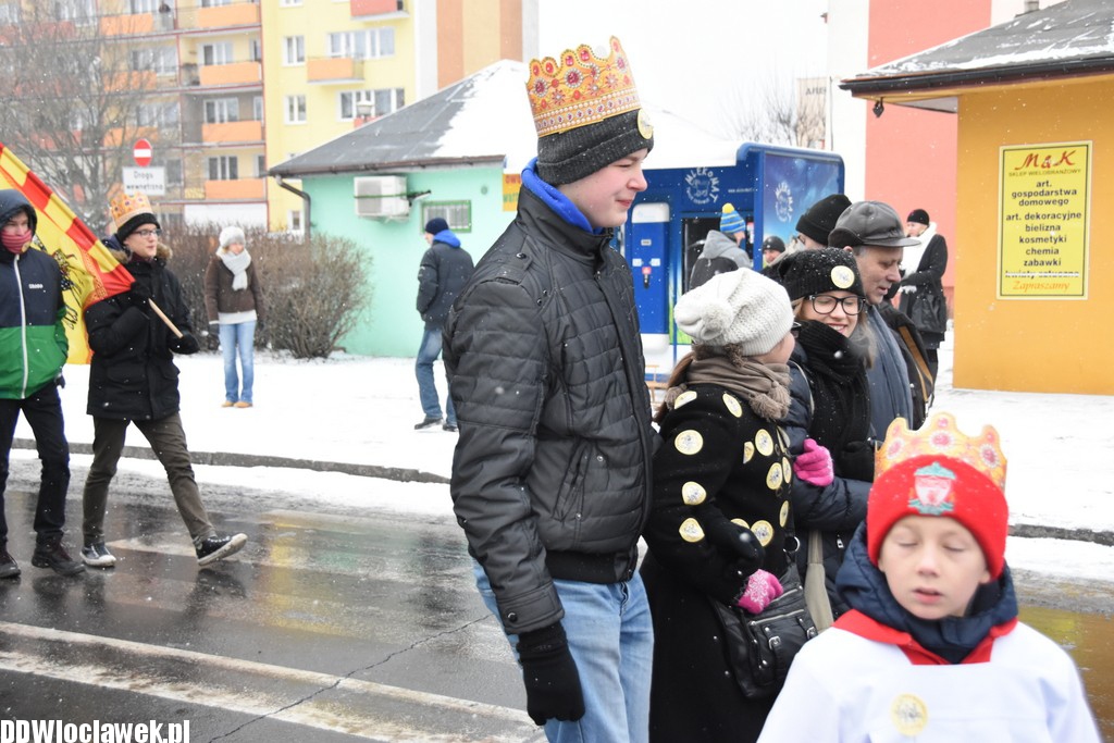 Orszak Trzech Króli na ulicach Włocławka