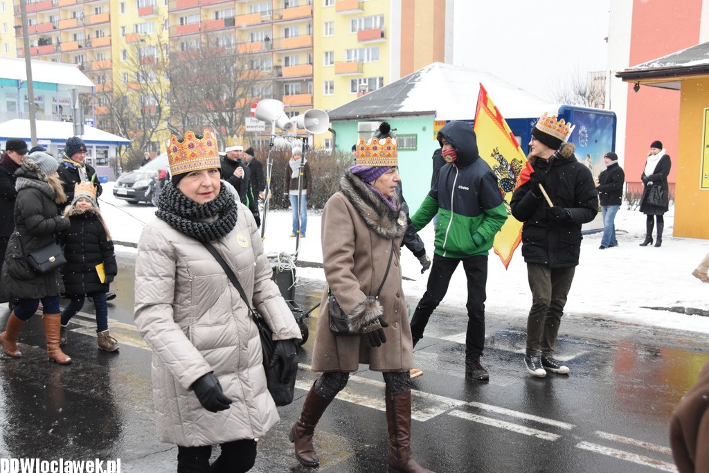 Orszak Trzech Króli na ulicach Włocławka