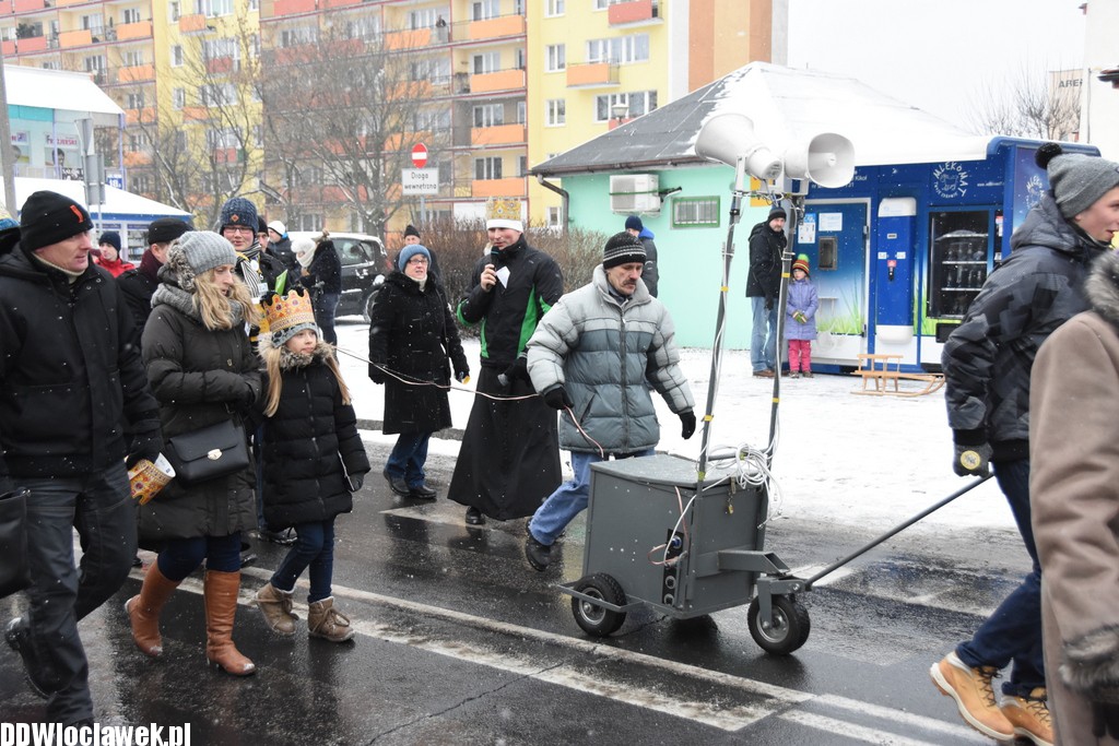 Orszak Trzech Króli na ulicach Włocławka