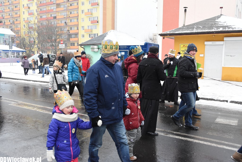 Orszak Trzech Króli na ulicach Włocławka