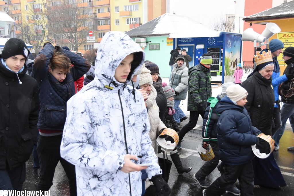 Orszak Trzech Króli na ulicach Włocławka