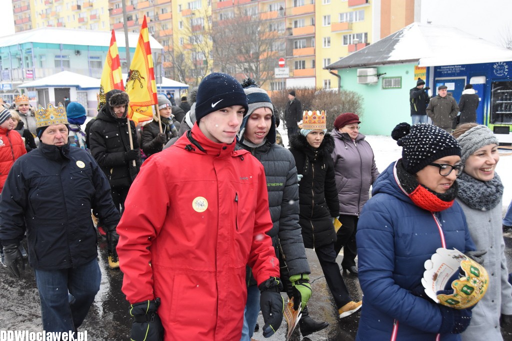 Orszak Trzech Króli na ulicach Włocławka
