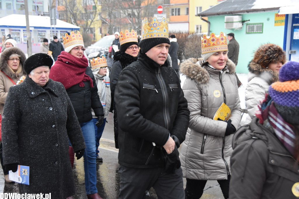 Orszak Trzech Króli na ulicach Włocławka