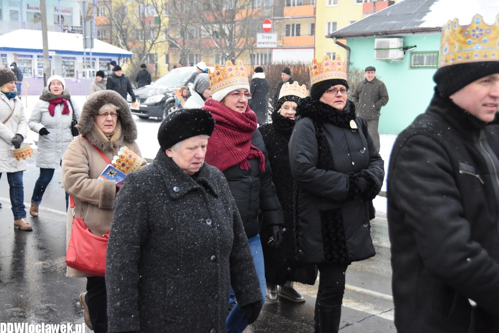 Orszak Trzech Króli na ulicach Włocławka