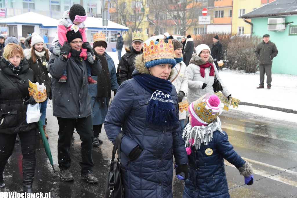 Orszak Trzech Króli na ulicach Włocławka