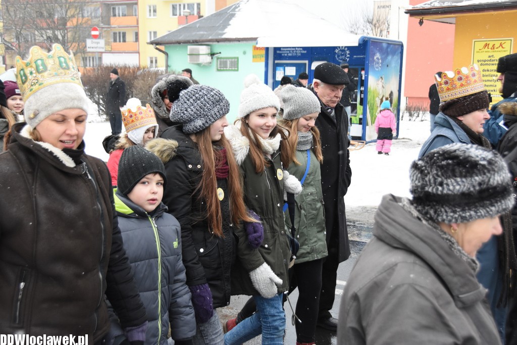 Orszak Trzech Króli na ulicach Włocławka