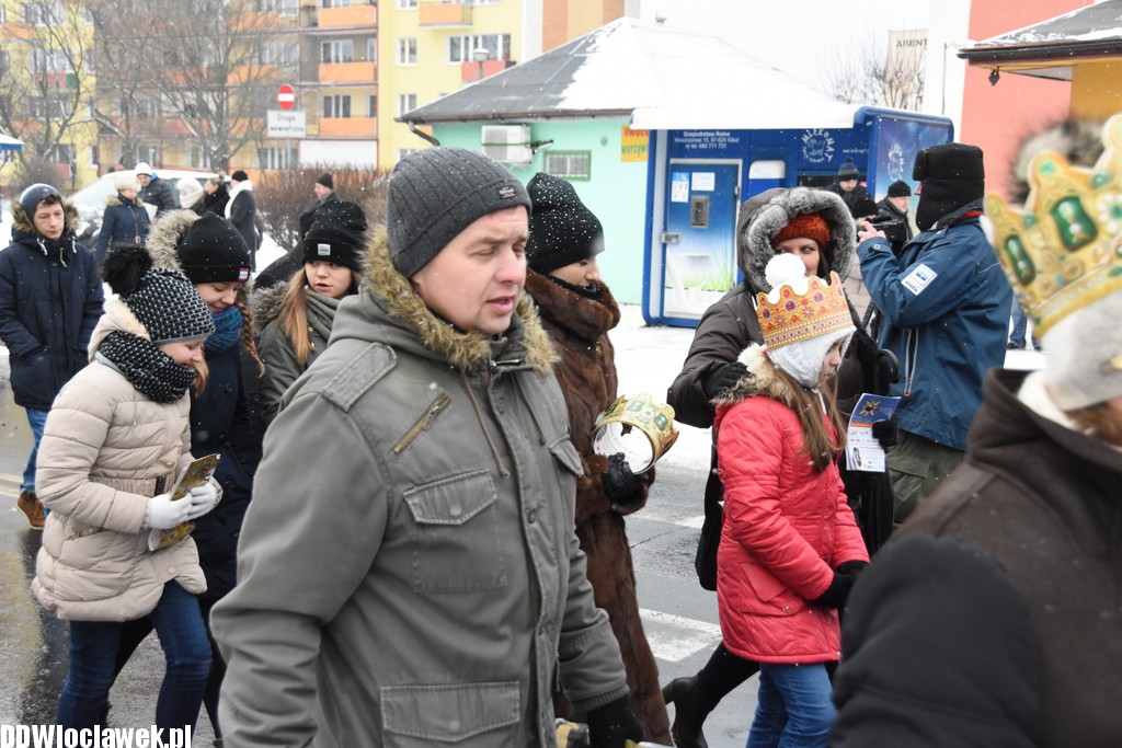Orszak Trzech Króli na ulicach Włocławka