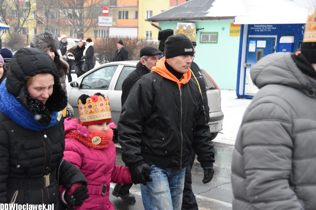 Orszak Trzech Króli na ulicach Włocławka