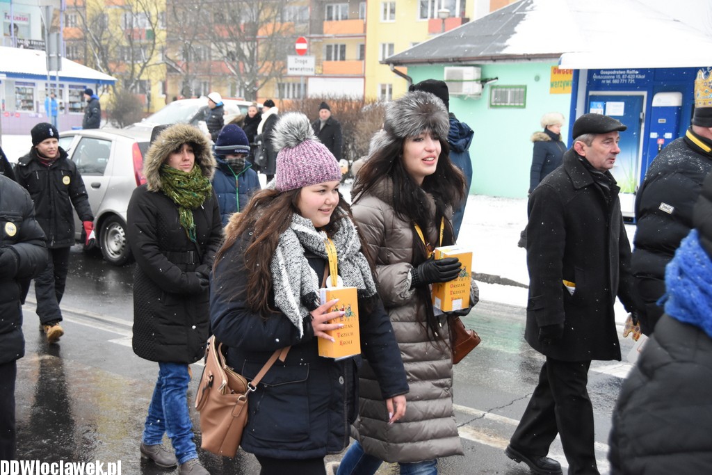 Orszak Trzech Króli na ulicach Włocławka